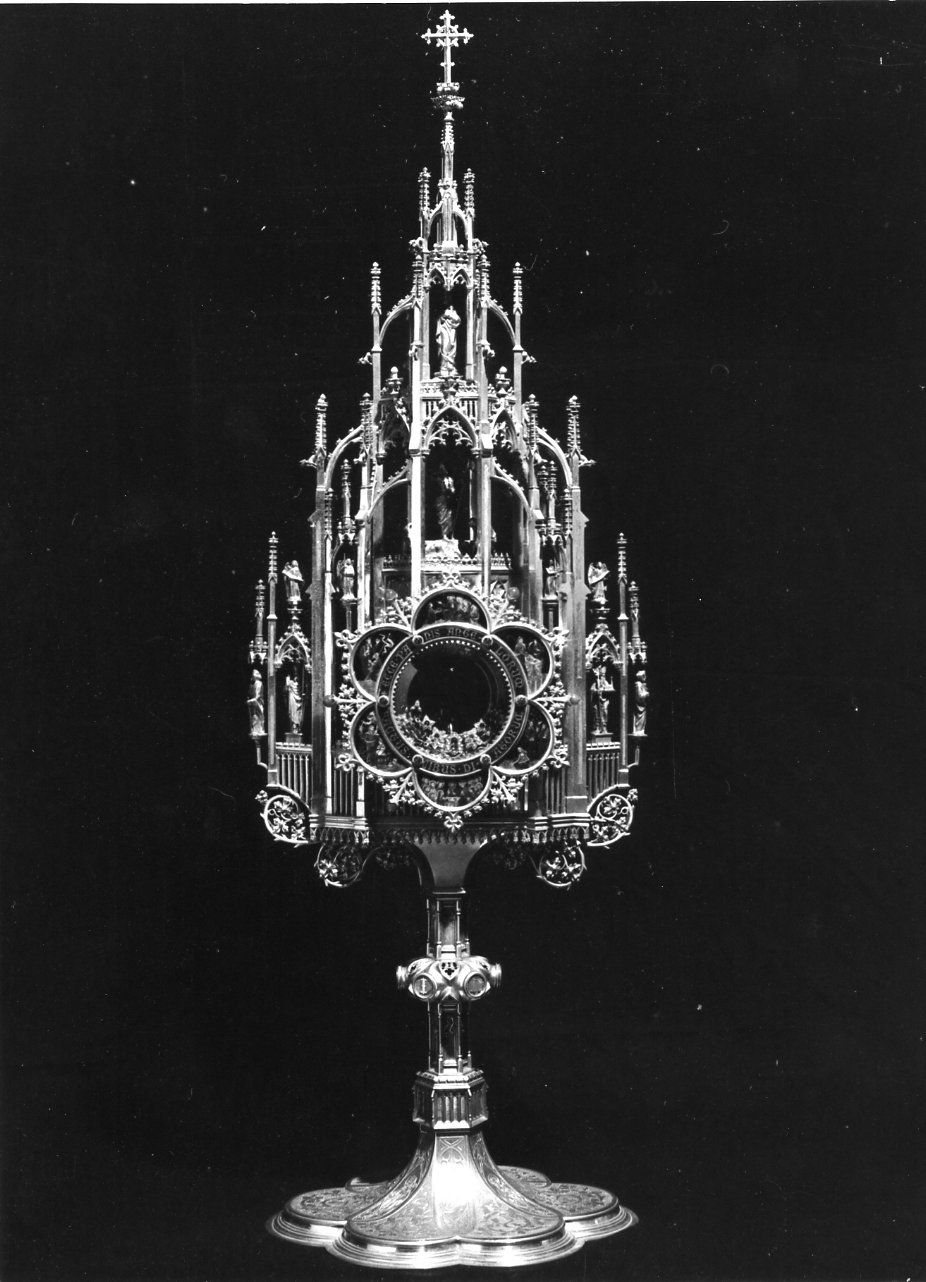 ostensorio architettonico di Wilms H.J (inizio sec. XX)