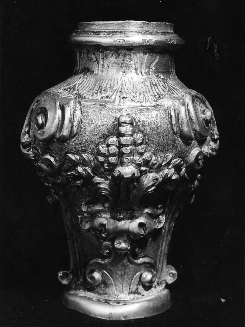 vaso - bottega napoletana (seconda metà sec. XVIII)