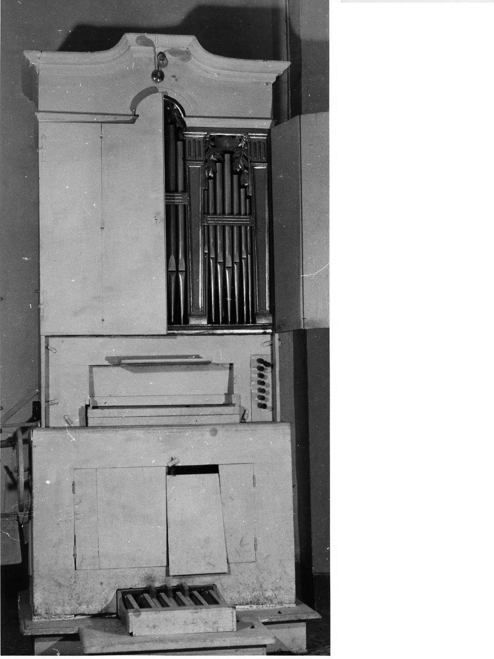 cassa d'organo - bottega napoletana (metà sec. XIX)