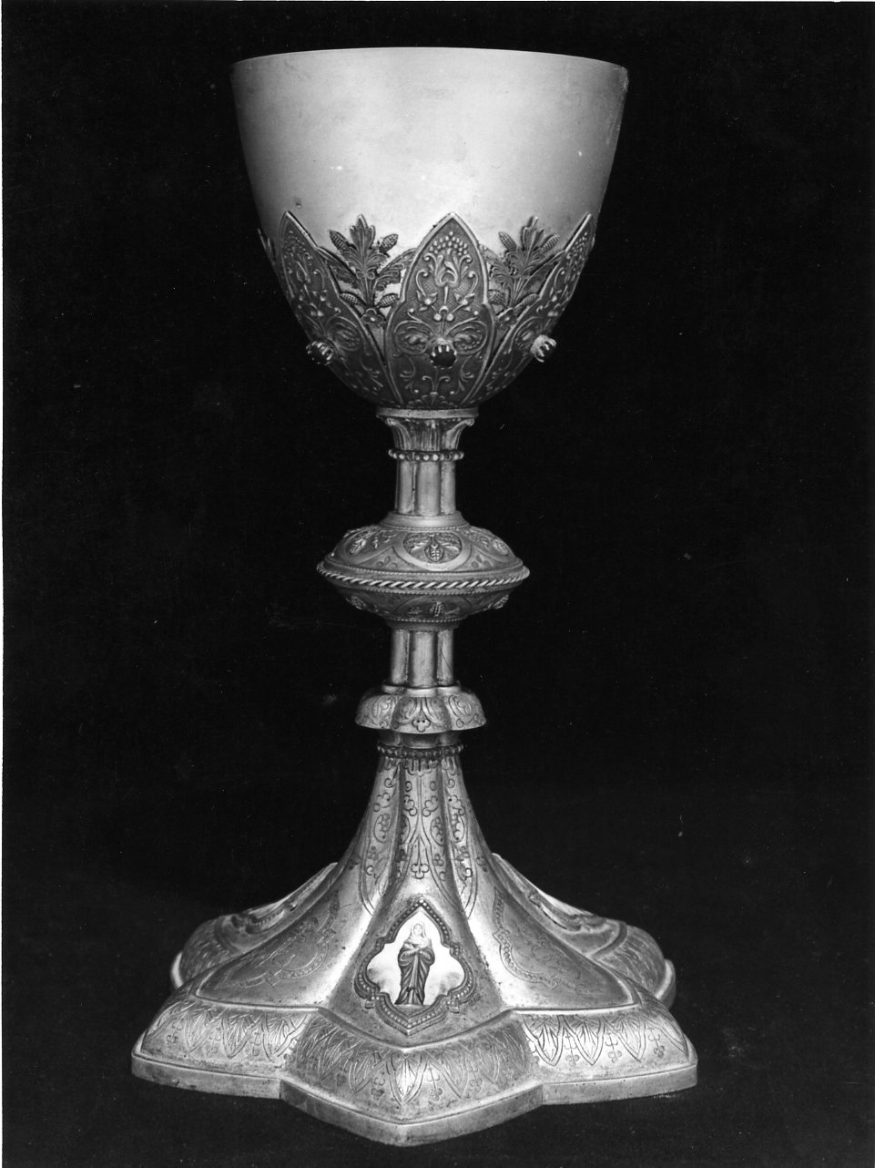 calice - bottega napoletana (inizio sec. XX)