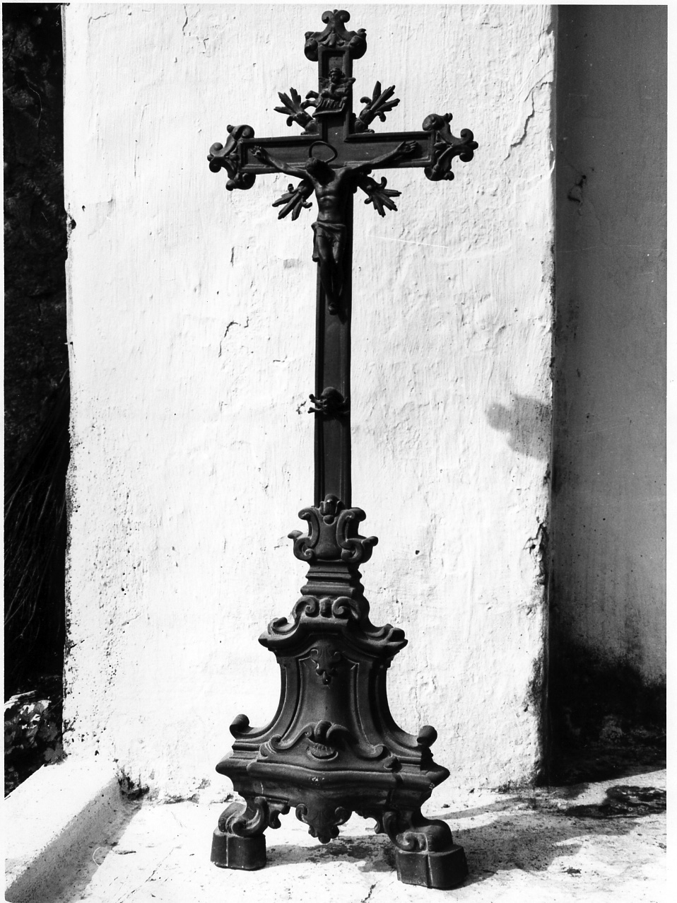 croce d'altare - bottega napoletana (inizio sec. XX)