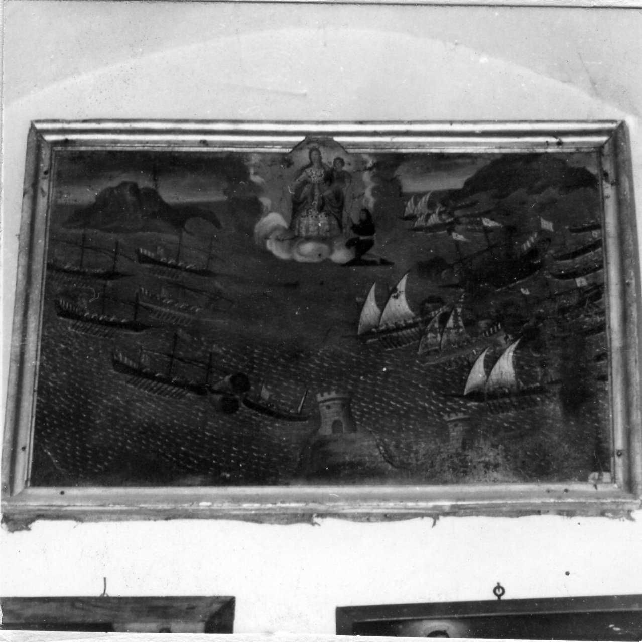 Madonna del Carmelo (dipinto) - ambito napoletano (metà sec. XIX)