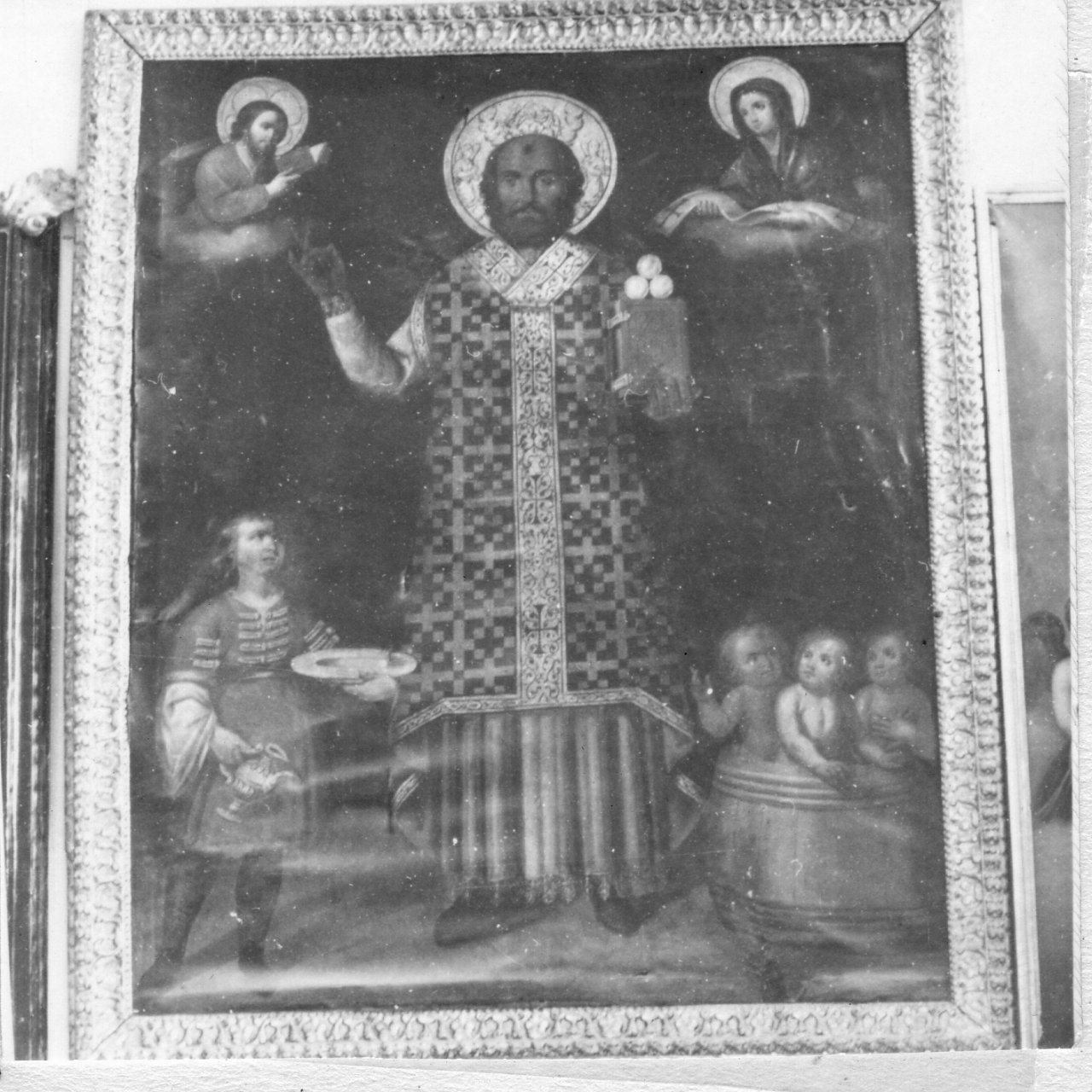 cornice - bottega napoletana (inizio sec. XVII)