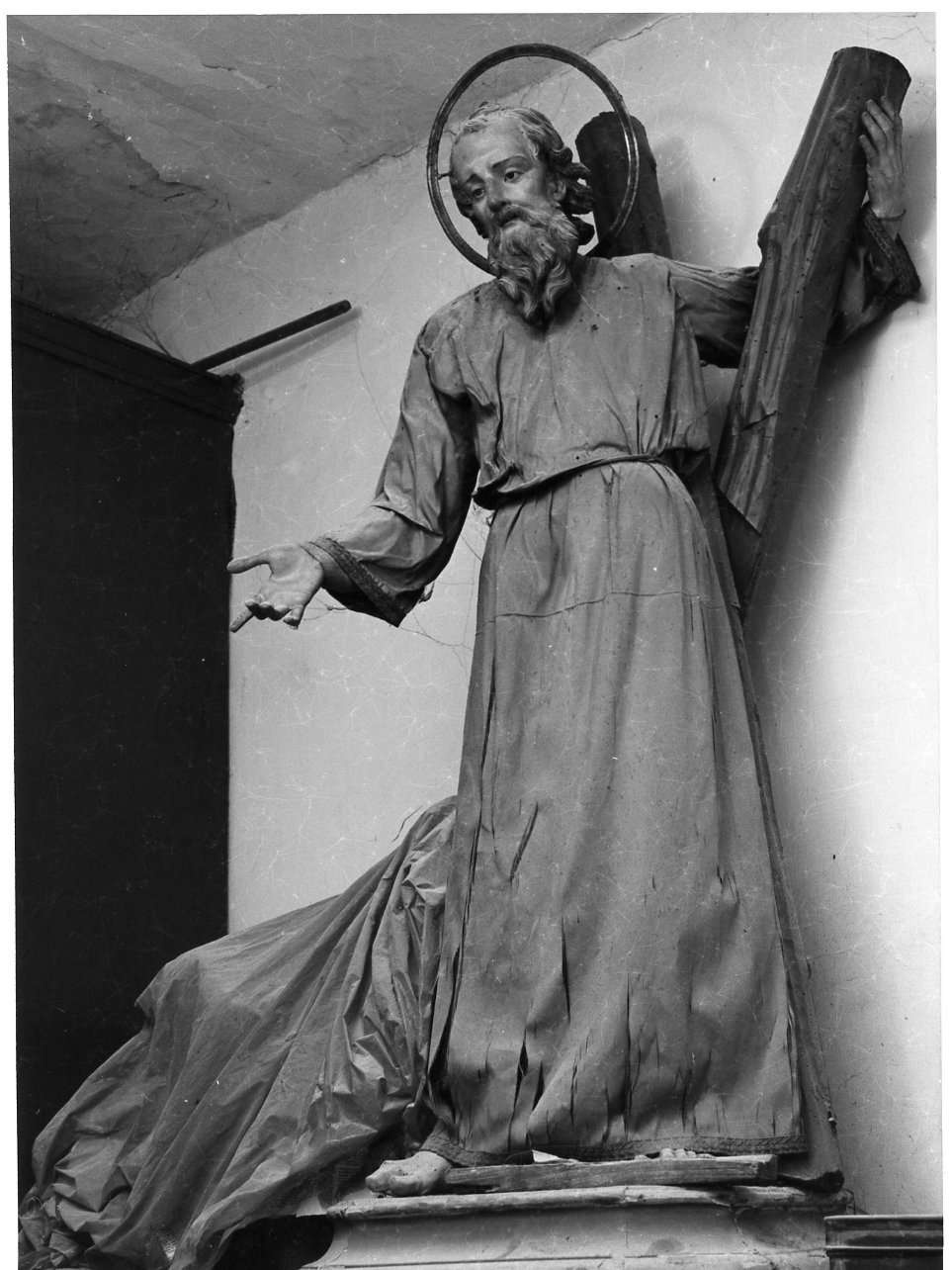 Sant'Andrea (statua) - bottega napoletana (prima metà sec. XIX)