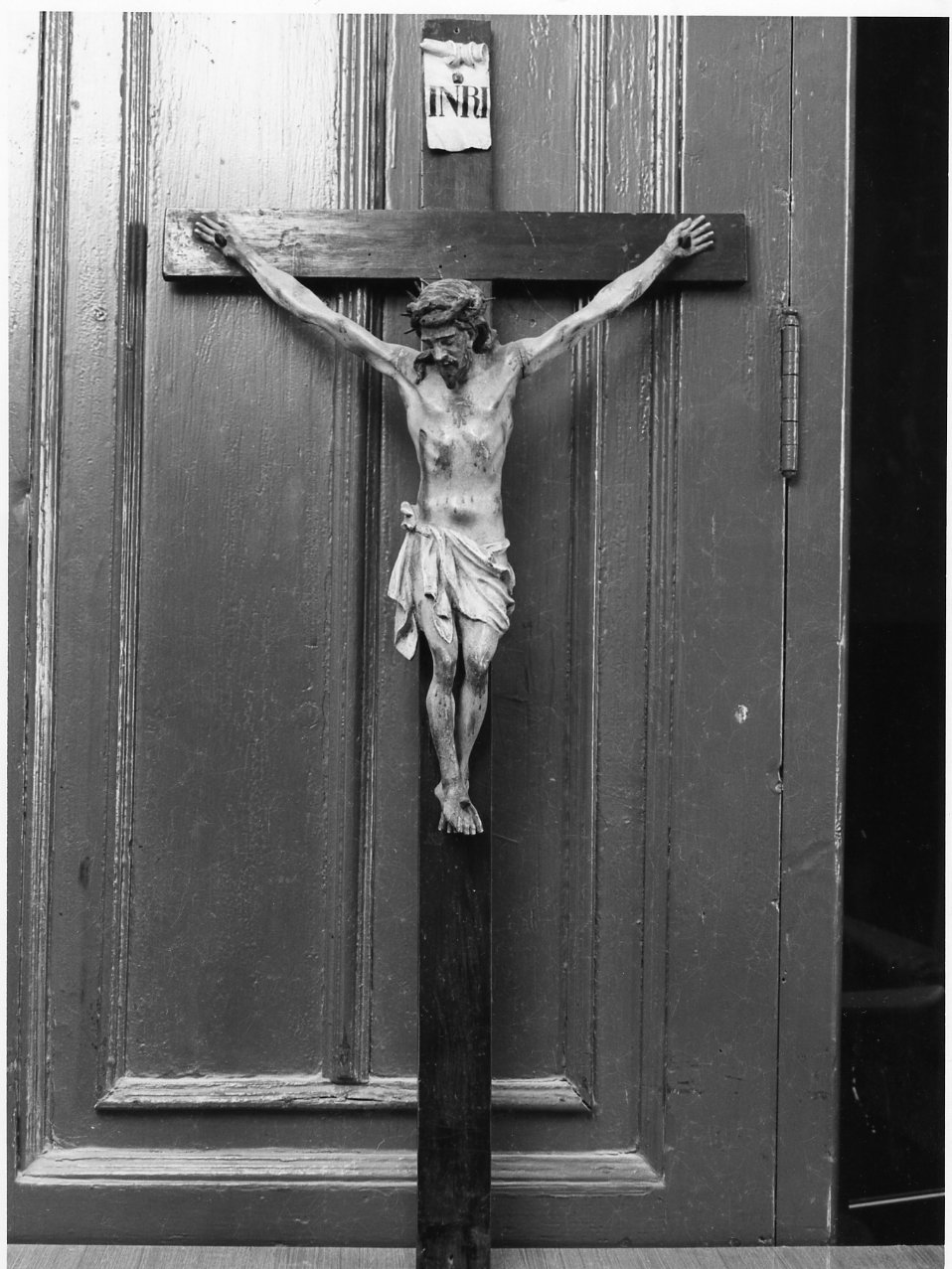 crocifisso - bottega napoletana (prima metà sec. XVIII)