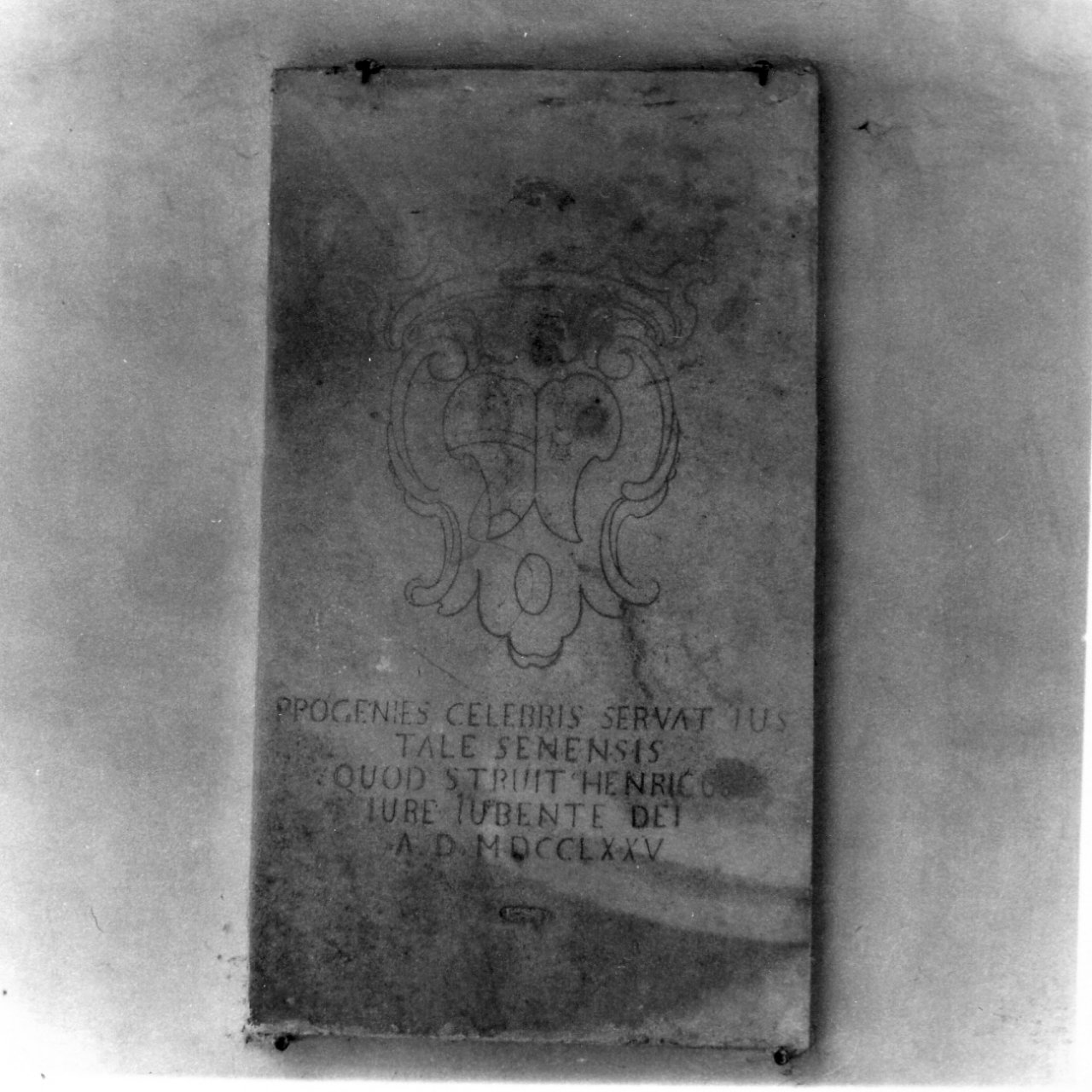 lapide tombale - bottega campana (sec. XVIII)