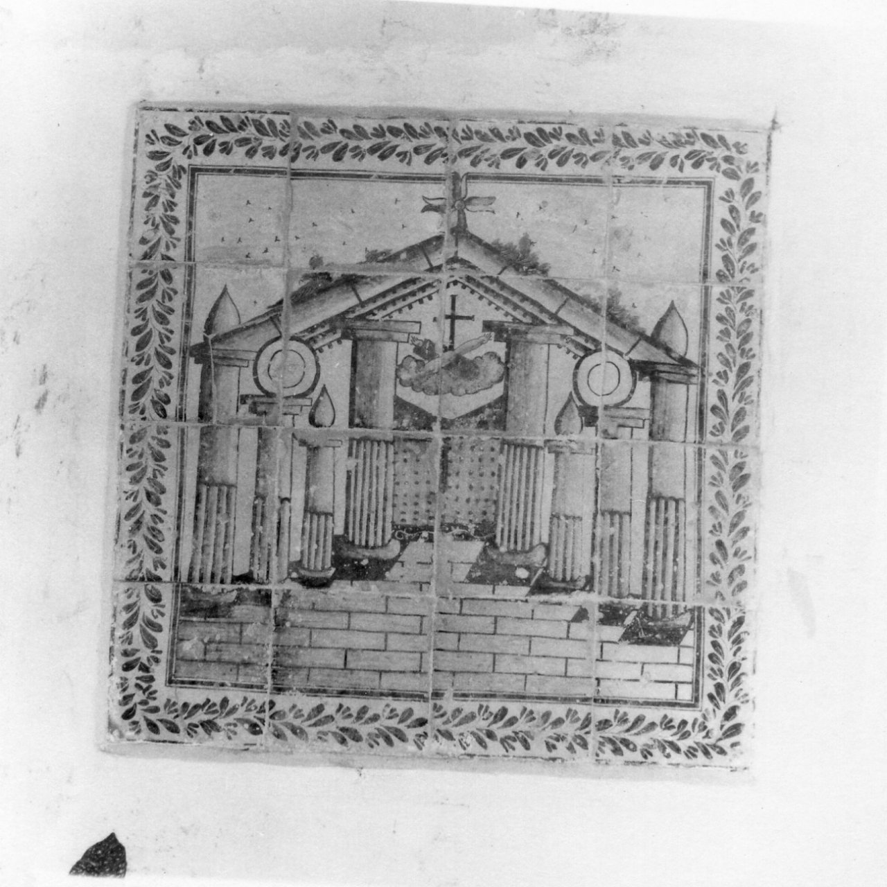 decorazione a smalto, serie - bottega napoletana (sec. XIX)