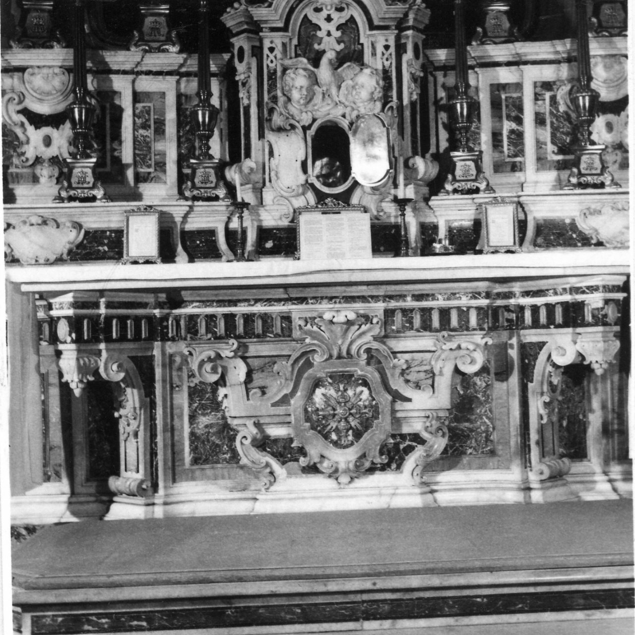 sportello di tabernacolo - bottega napoletana (seconda metà sec. XVIII)