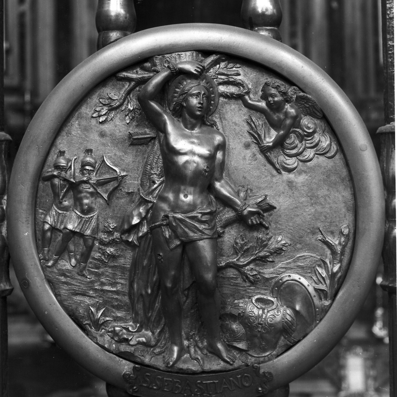 San Sebastiano (rilievo) - bottega napoletana (sec. XIX)