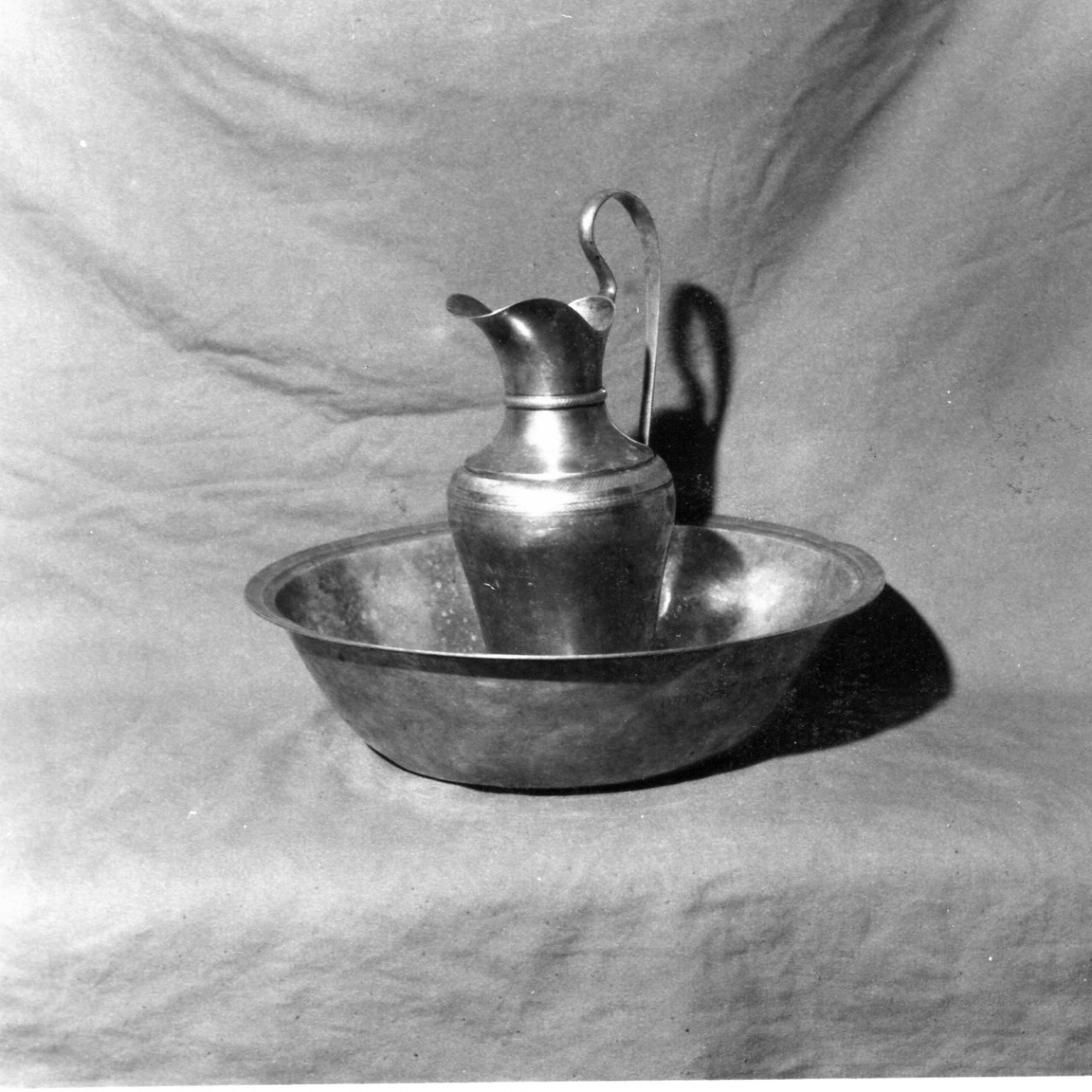 bacile - bottega napoletana (metà sec. XIX)