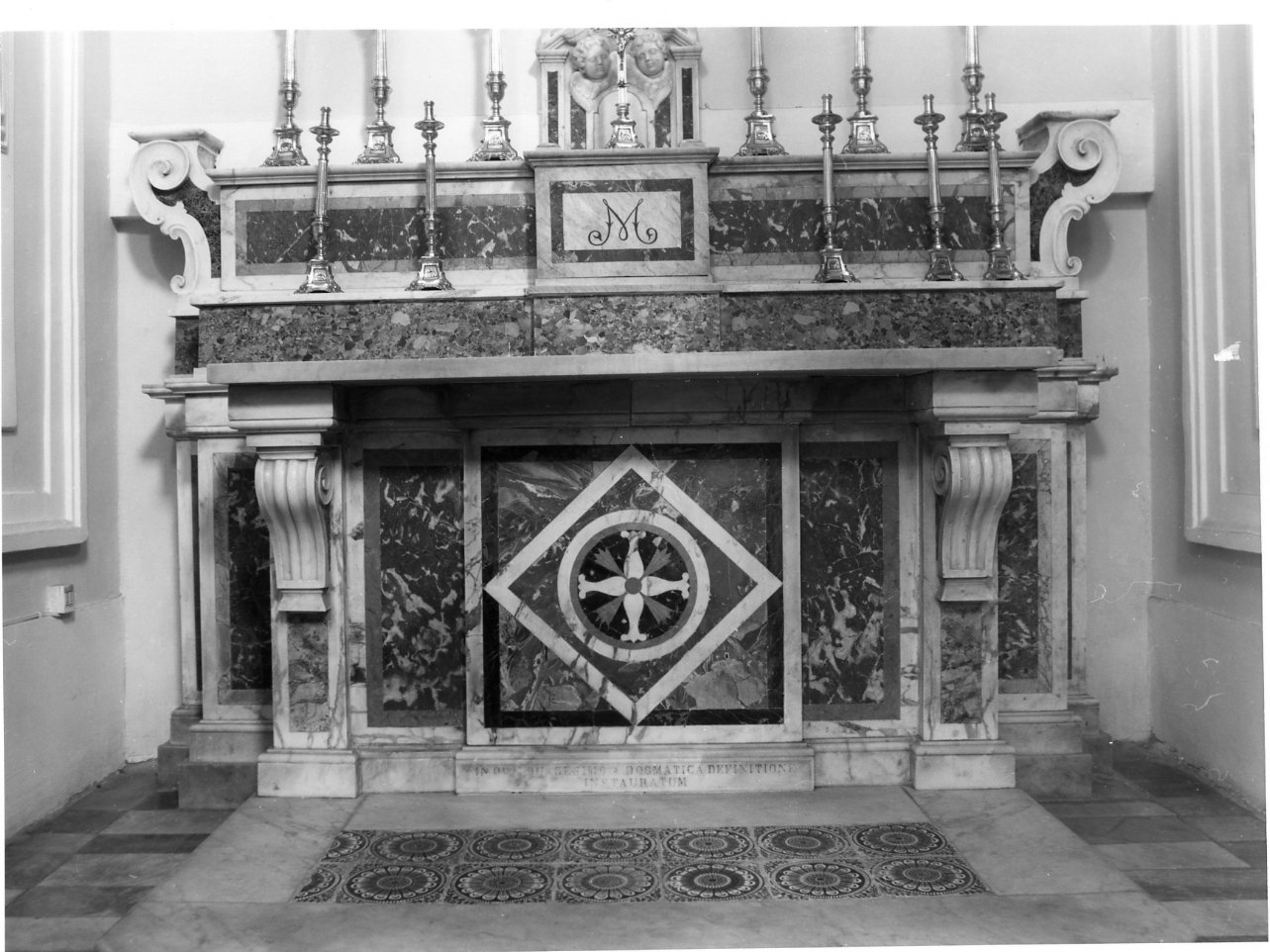 altare, serie - bottega napoletana (seconda metà sec. XVIII)