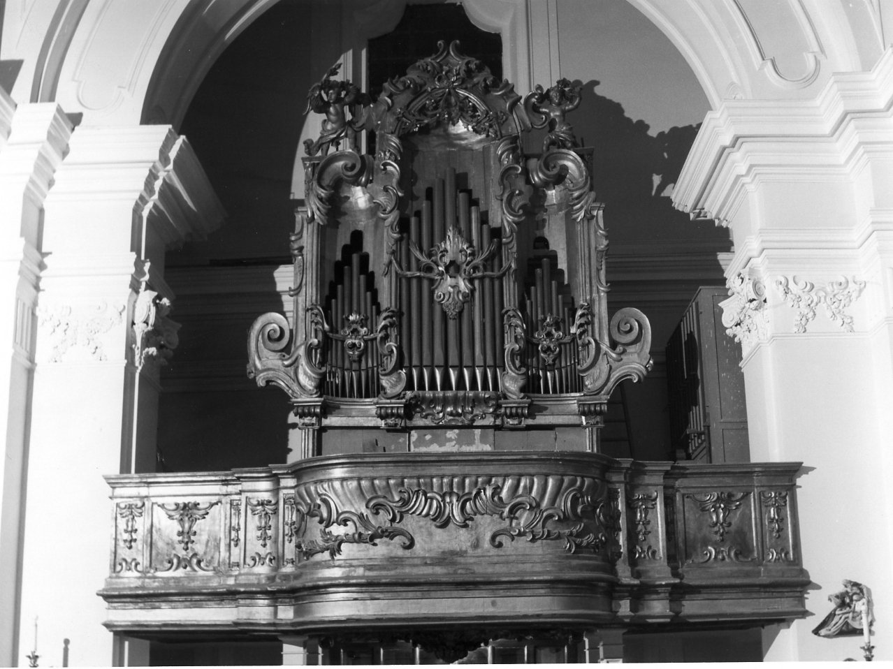 cassa d'organo - bottega napoletana (sec. XVIII)