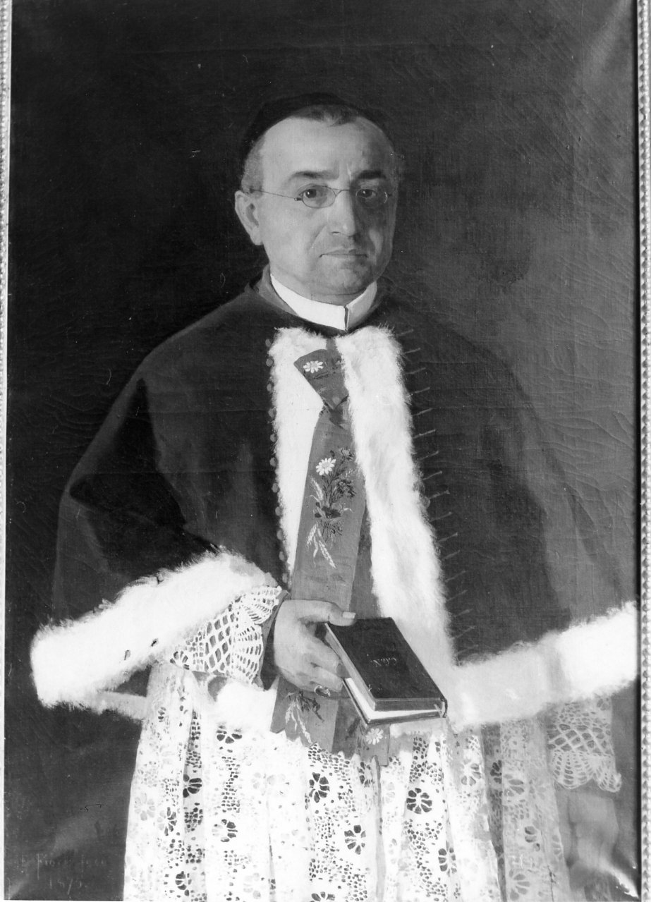 sacerdote (dipinto) di Fiore Enrico (sec. XIX)