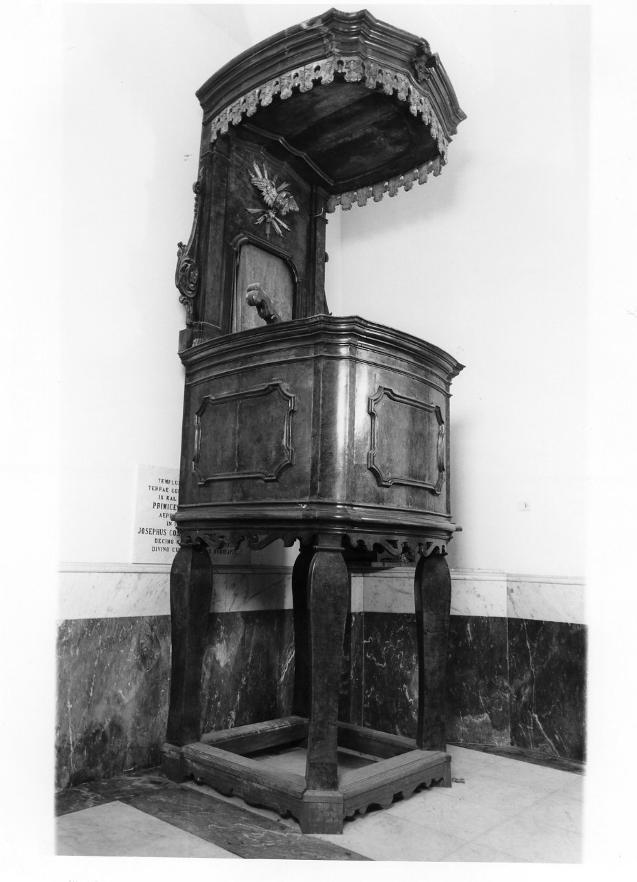 pulpito - bottega napoletana (prima metà sec. XVIII)