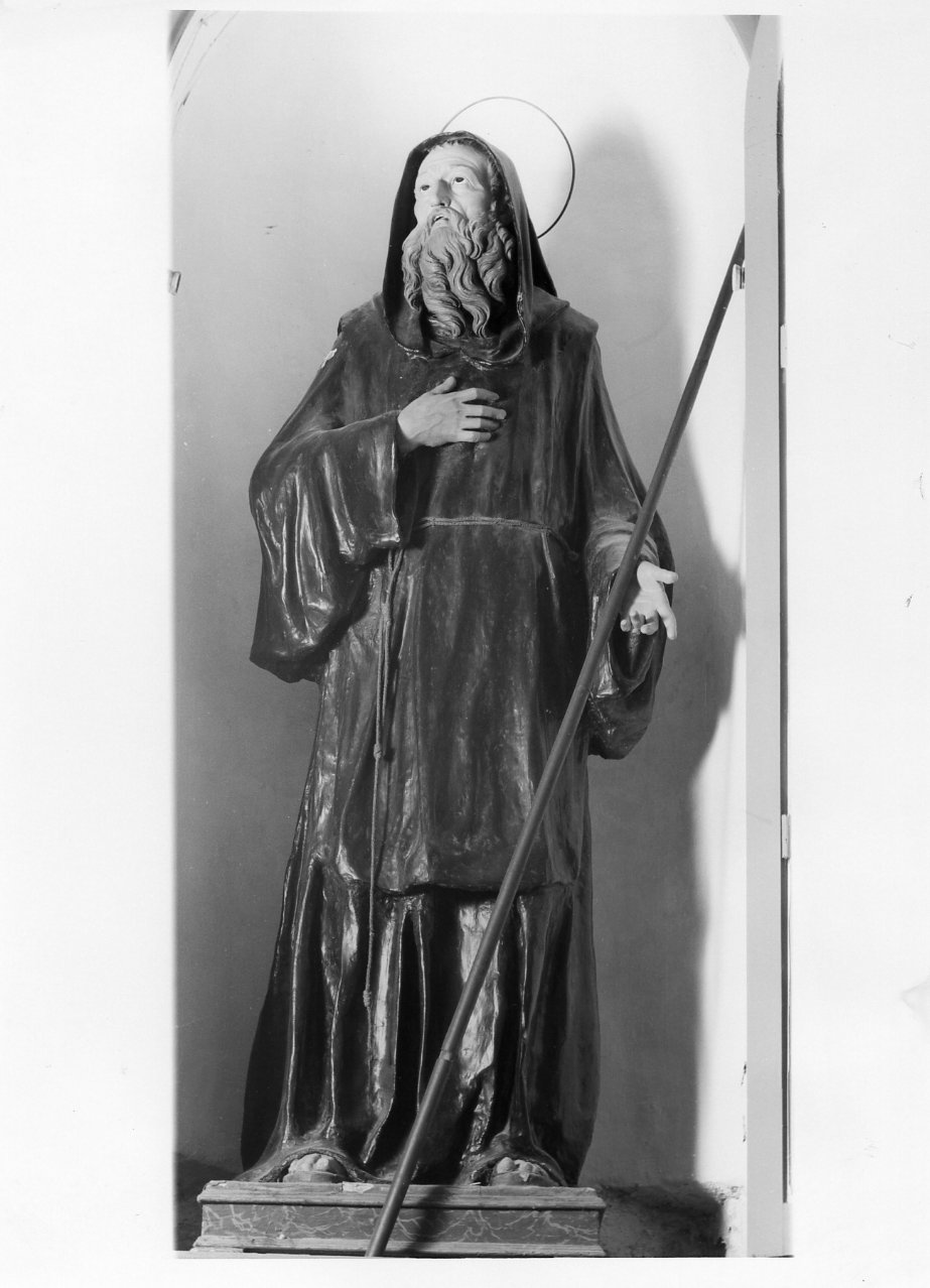 San Francesco di Paola (statua) - bottega napoletana (inizio sec. XX)