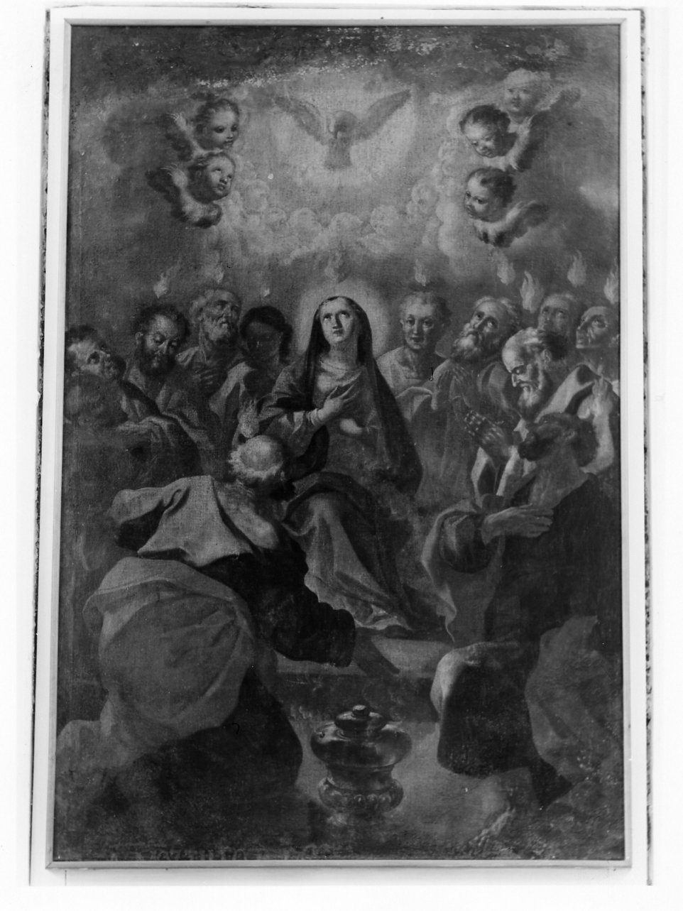 Pentecoste (dipinto) di Mozzillo Angelo (seconda metà sec. XVIII)