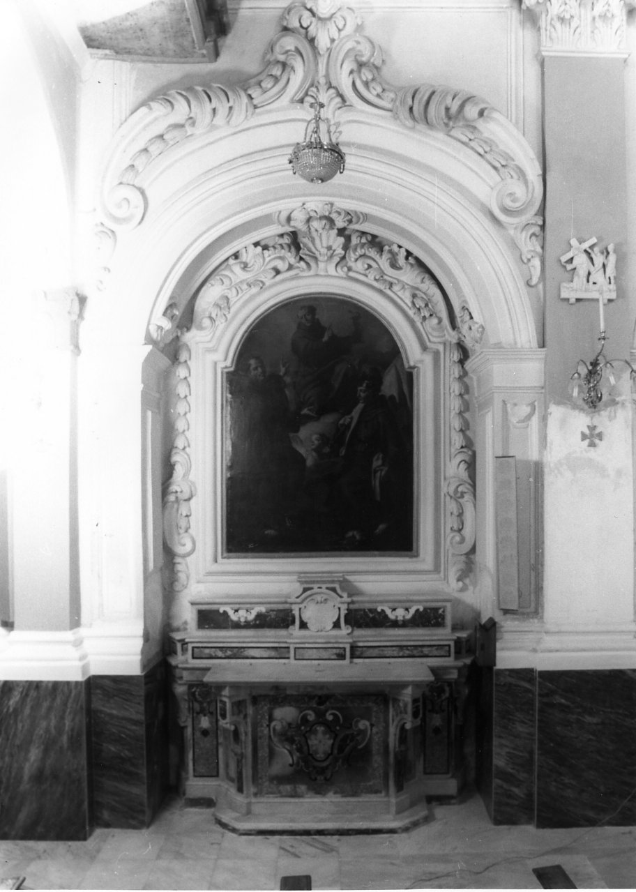 decorazione plastico-architettonica - bottega napoletana (seconda metà sec. XVIII)