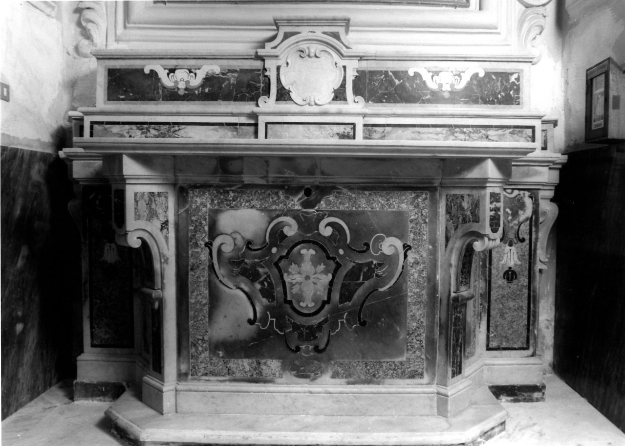 altare - bottega napoletana (seconda metà sec. XVIII)