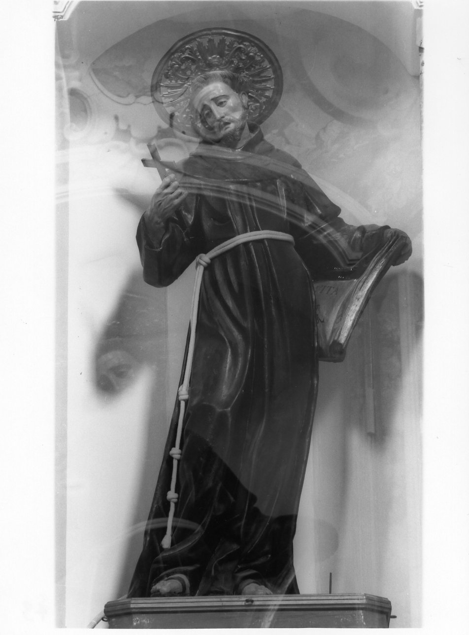 San Francesco d'Assisi (statua) - bottega napoletana (seconda metà sec. XVIII)