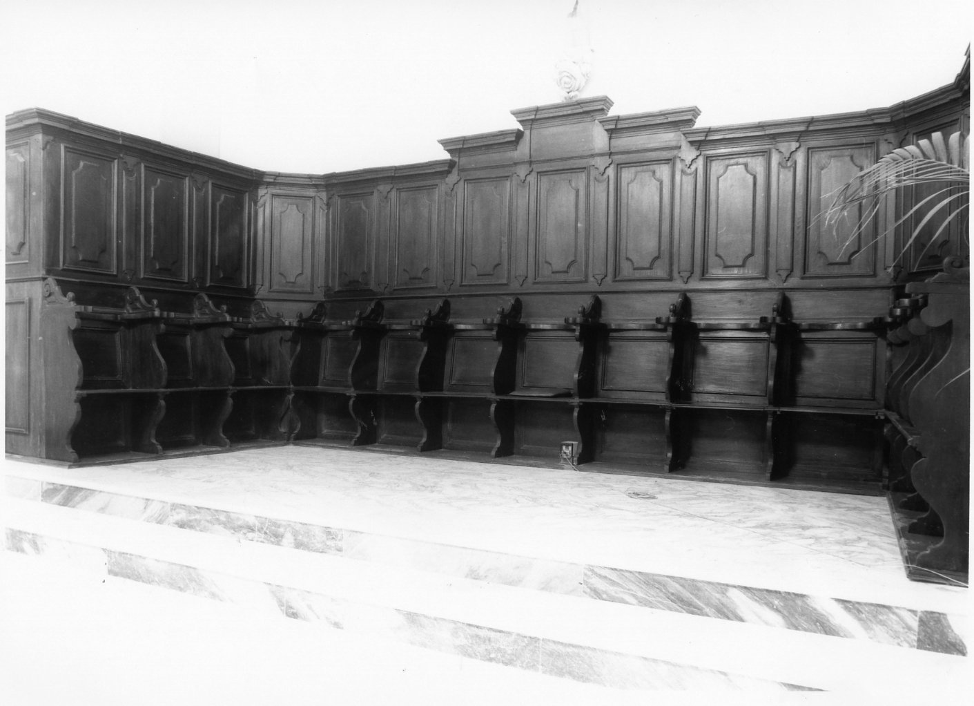 stalli del coro - bottega napoletana (prima metà sec. XIX)