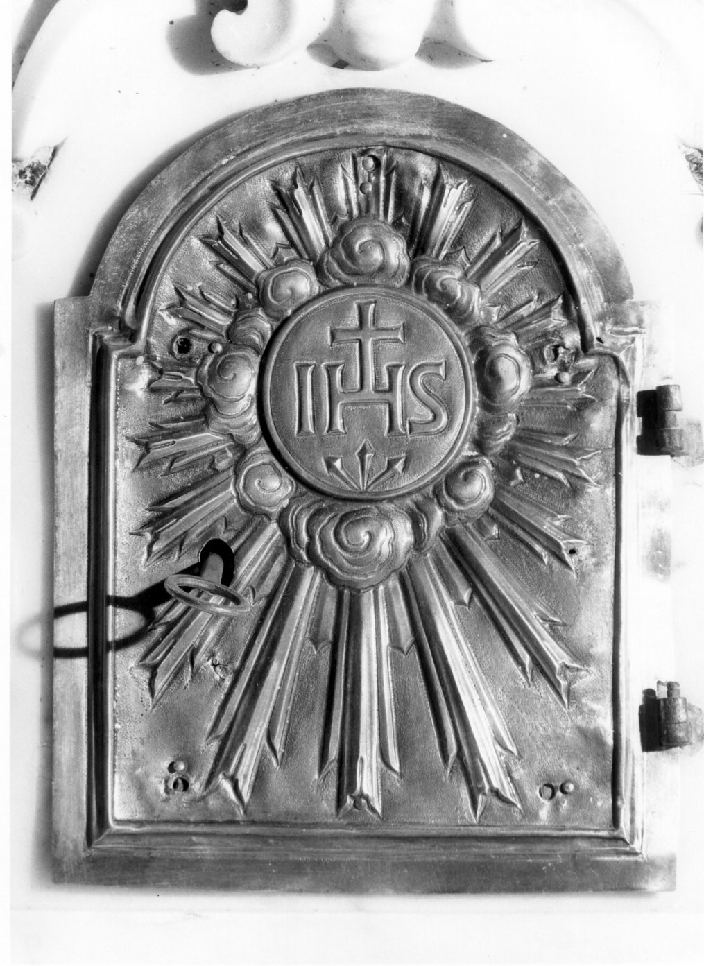 sportello di tabernacolo - bottega napoletana (seconda metà sec. XVIII)