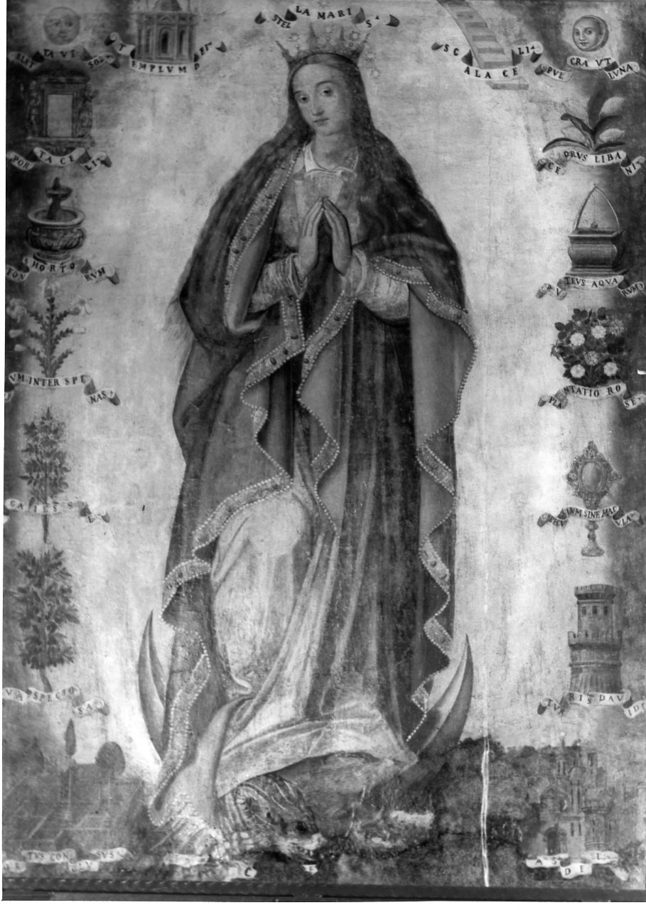 Immacolata Concezione (dipinto) di Buono Silvestro (seconda metà sec. XVI)