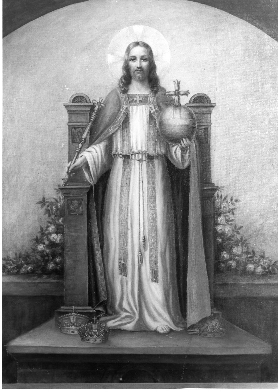 Cristo (dipinto) - ambito napoletano (prima metà sec. XX)