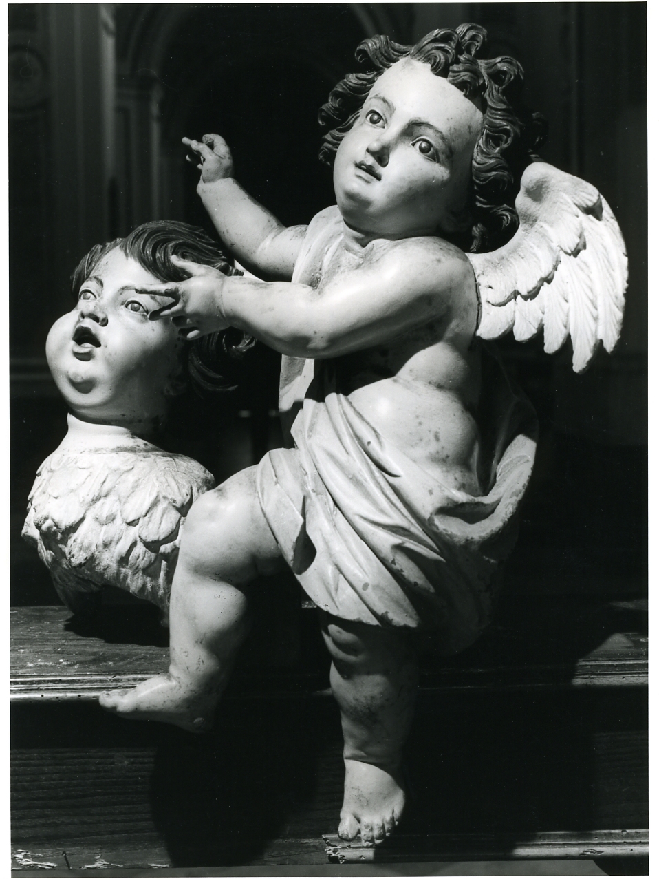 angeli (statuetta) - bottega napoletana (metà sec. XVIII)