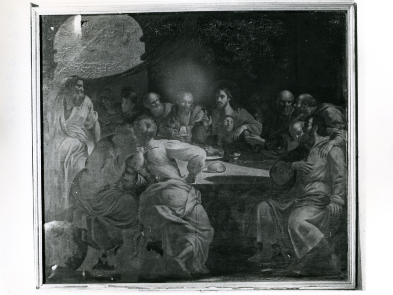 ultima cena (dipinto) - ambito napoletano (metà sec. XVII)