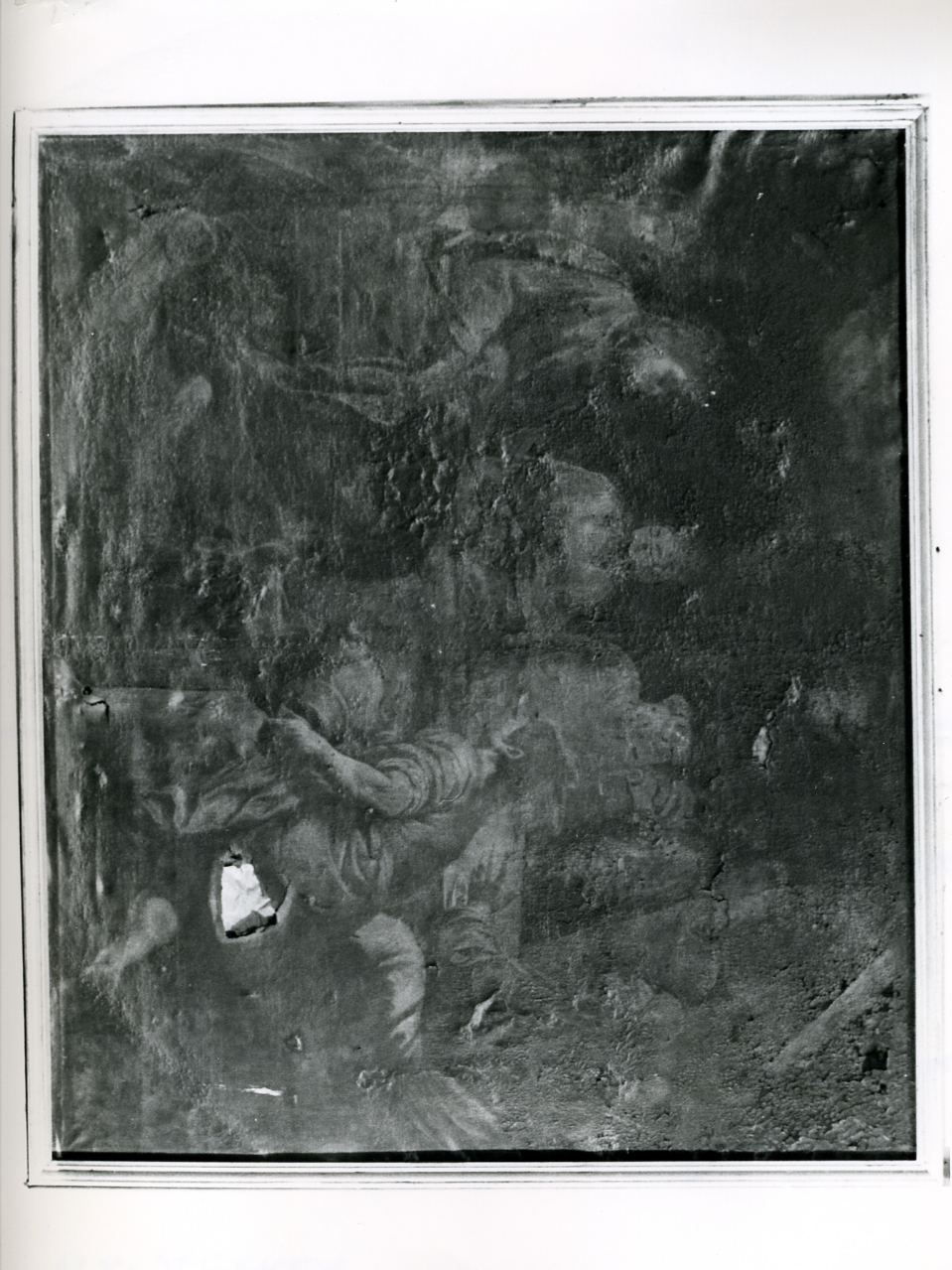 Cristo lava i piedi degli apostoli (dipinto) - ambito napoletano (metà sec. XVII)