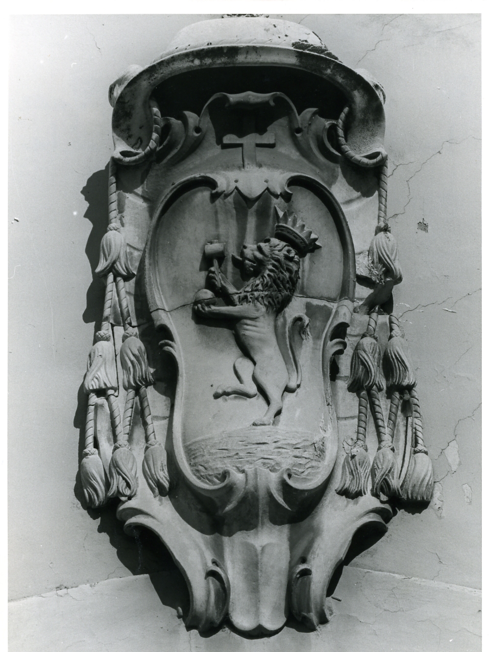 stemma (rilievo) - bottega campana (seconda metà sec. XIX)