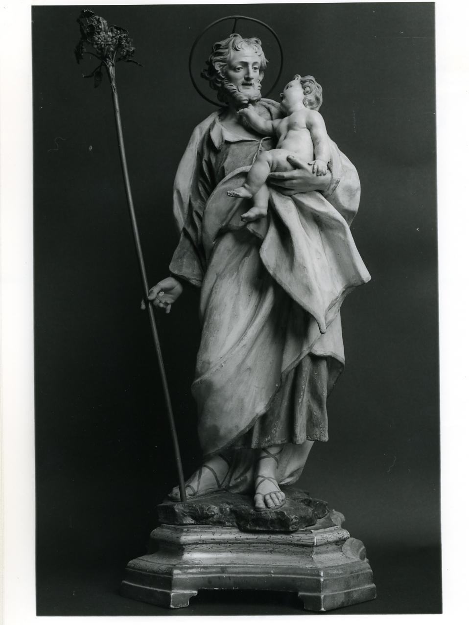 San Giuseppe (statuetta) - bottega napoletana (ultimo quarto sec. XIX)