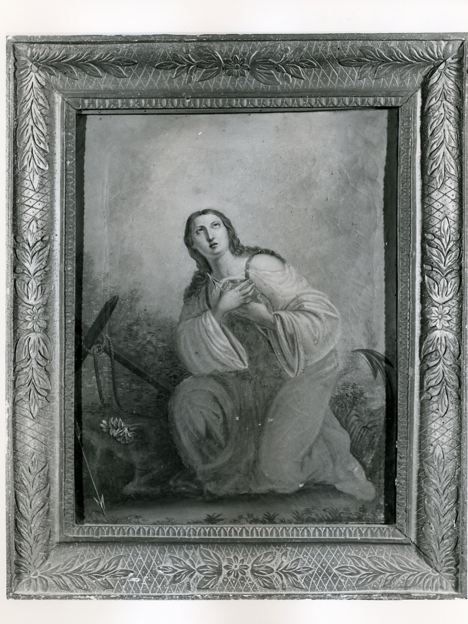 Santa martire (dipinto) - ambito napoletano (ultimo quarto sec. XIX)