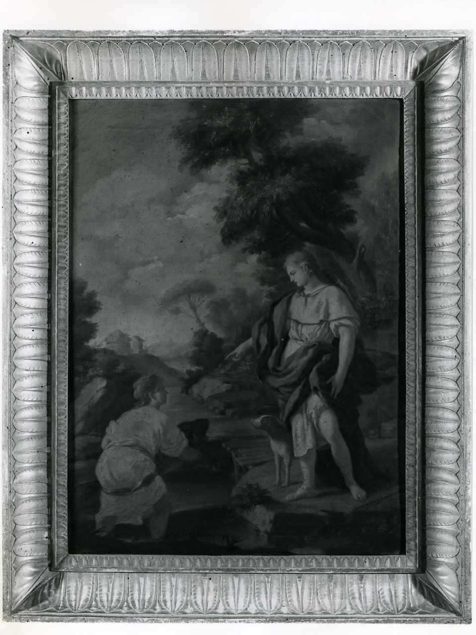 Tobia e San Raffaele arcangelo (dipinto) di De Mura Francesco (scuola) (seconda metà sec. XVIII)