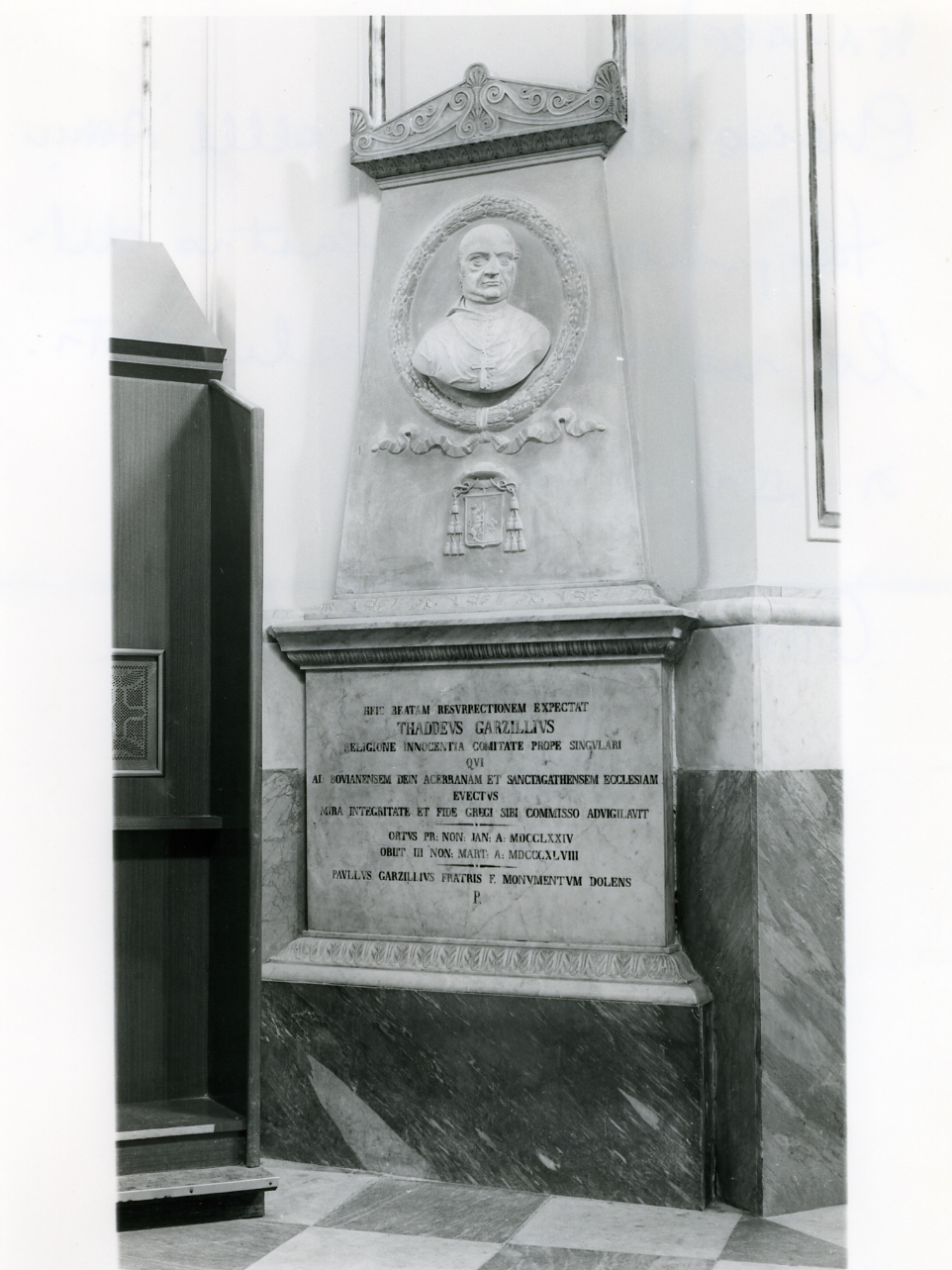 monumento funebre - bottega campana (metà sec. XIX)