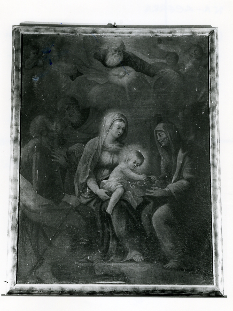Sacra Famiglia (dipinto) - ambito napoletano (inizio sec. XIX)