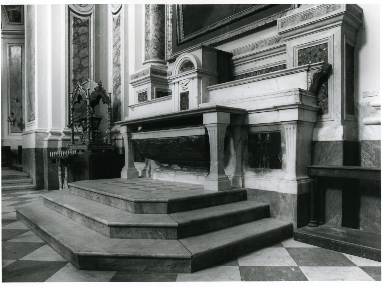 altare, serie - bottega napoletana (metà sec. XIX)