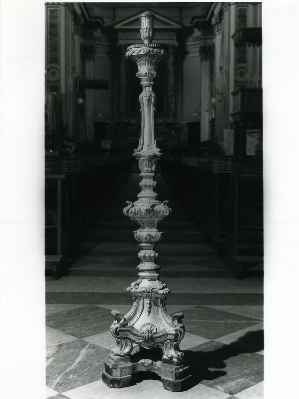 candeliere - bottega napoletana (sec. XIX)