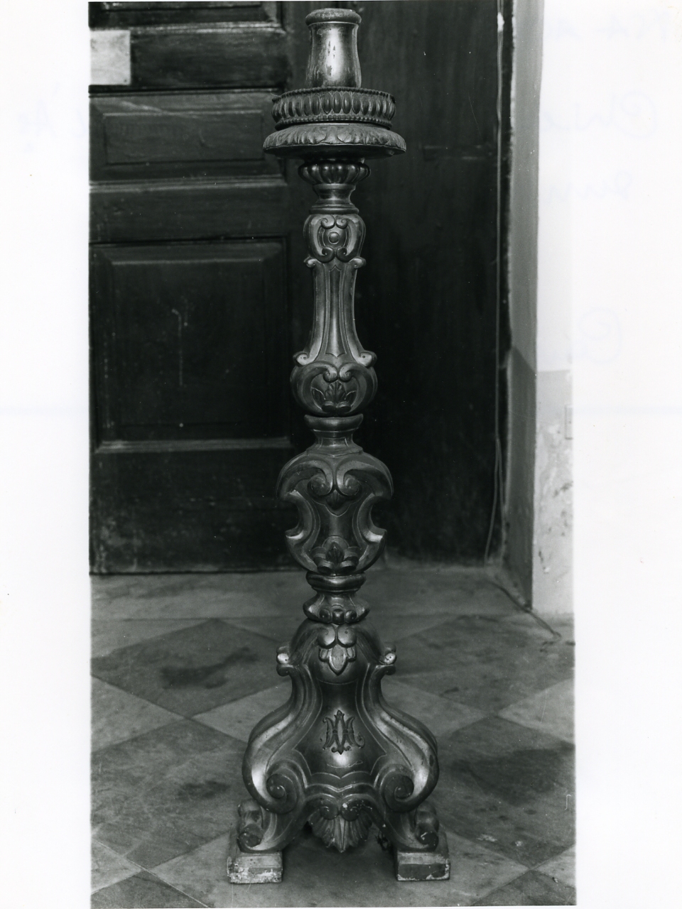 candeliere - bottega napoletana (sec. XIX)