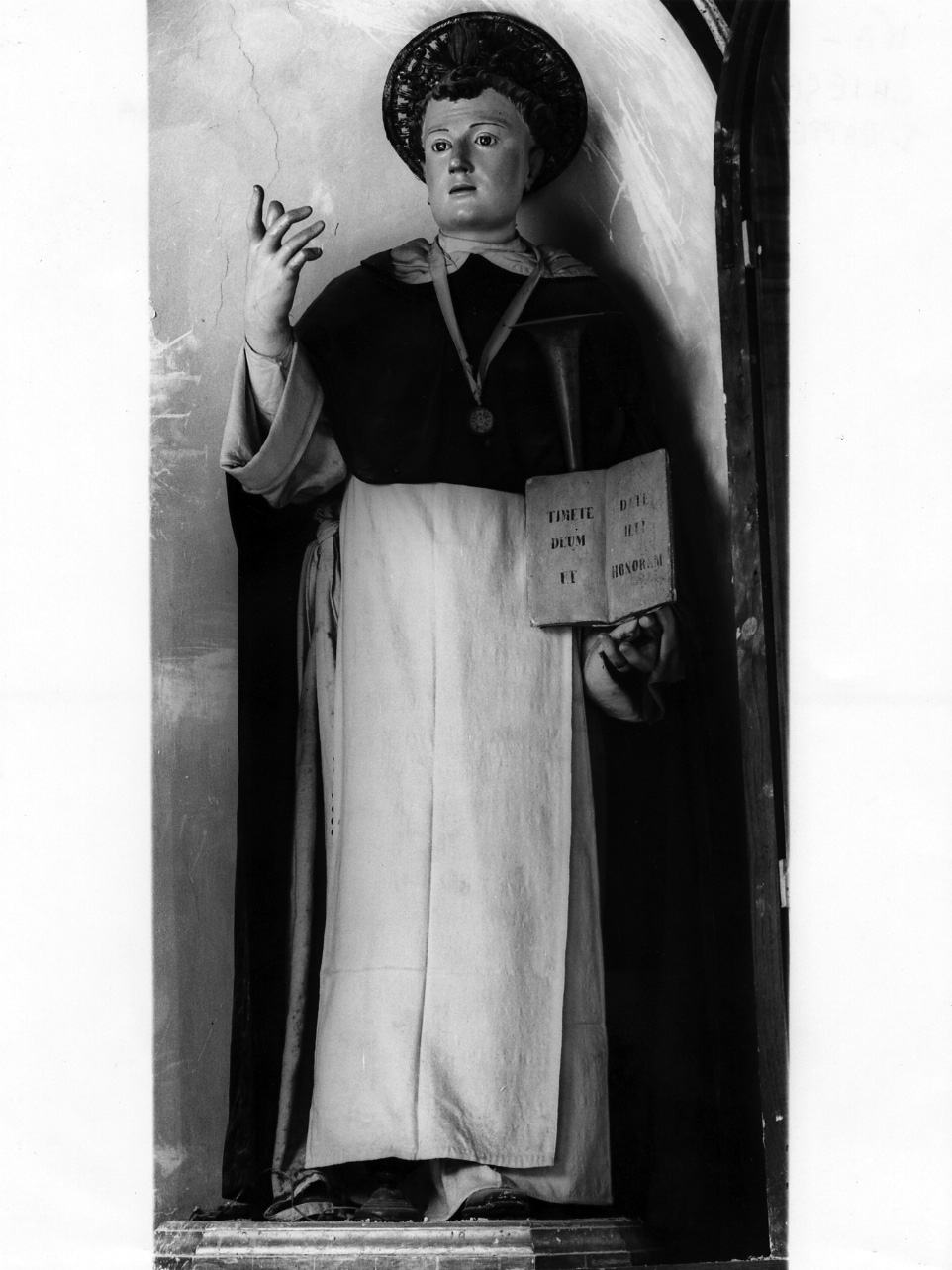 San Vincenzo Ferrer (statua) - bottega napoletana (metà sec. XIX)