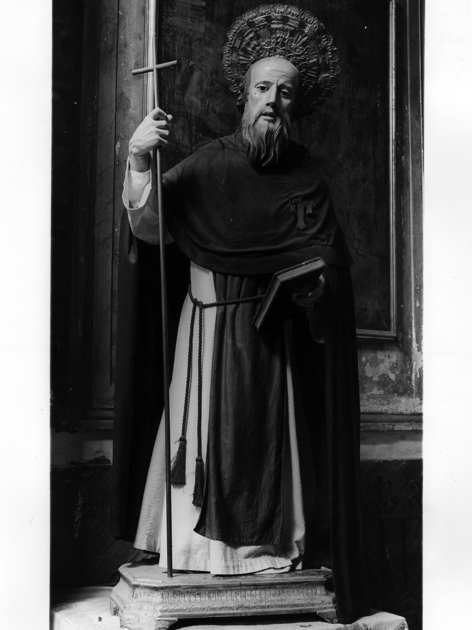 San Vincenzo Ferrer (statua) - bottega napoletana (metà sec. XIX)