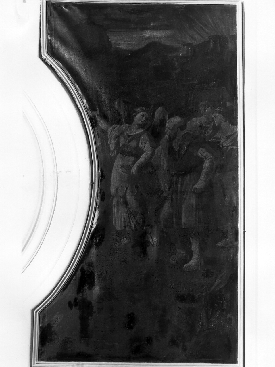 San Pietro liberato dal carcere da un angelo (dipinto) di Cimmino Giovanni (terzo quarto sec. XVIII)