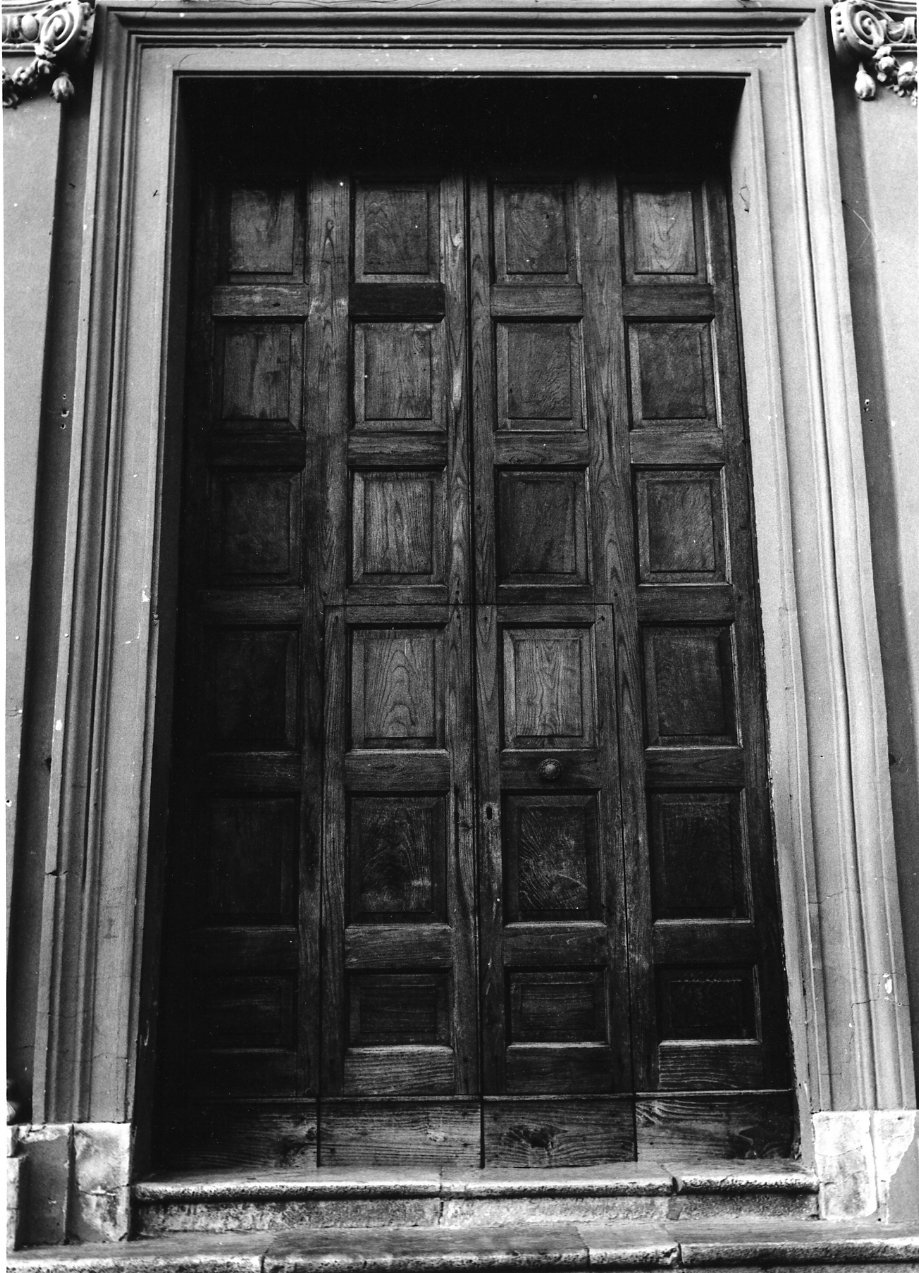 portone - bottega campana (fine sec. XVIII)