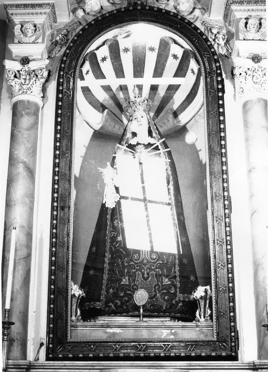 mostra di nicchia - bottega napoletana (primo quarto sec. XX)