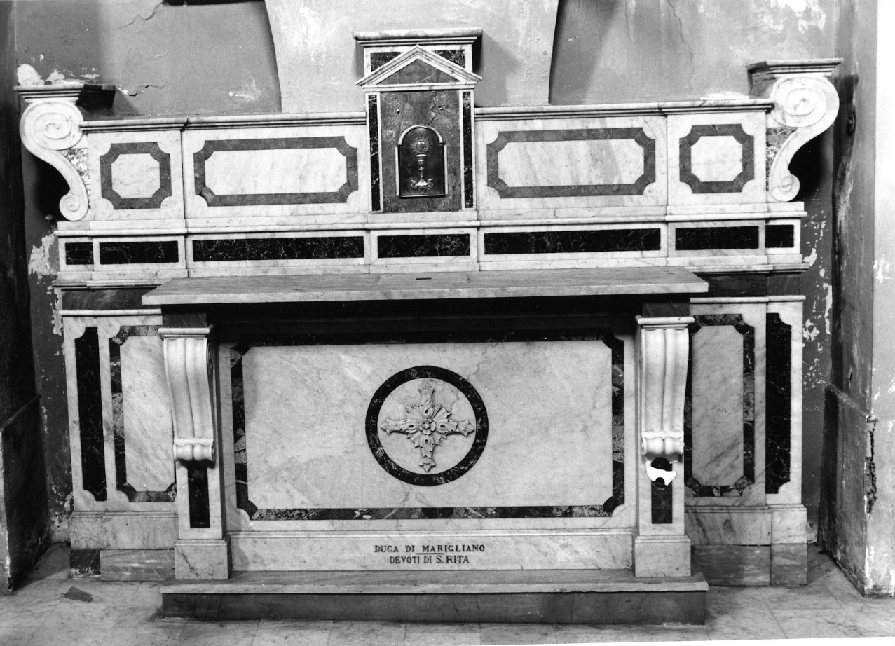 altare - bottega campana (fine sec. XIX)