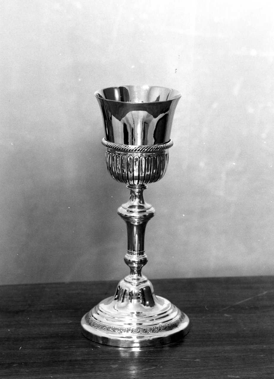 calice - bottega campana (fine sec. XIX)