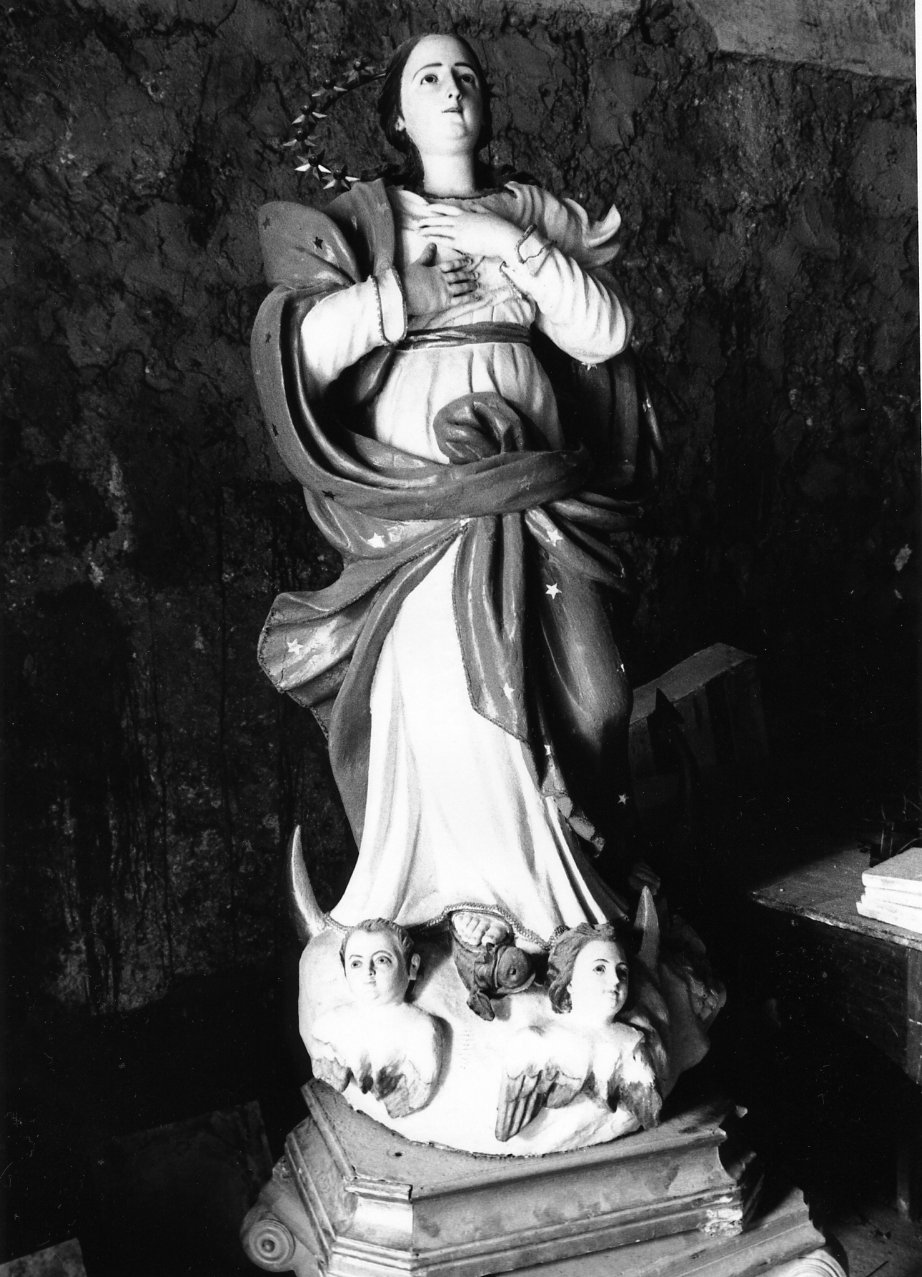 Immacolata Concezione (statua) - bottega napoletana (inizio sec. XIX)