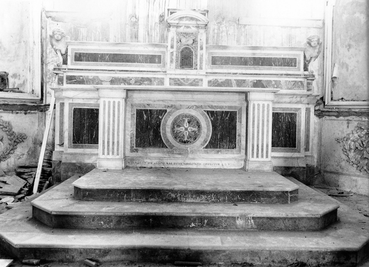 altare maggiore - bottega campana (sec. XIX)