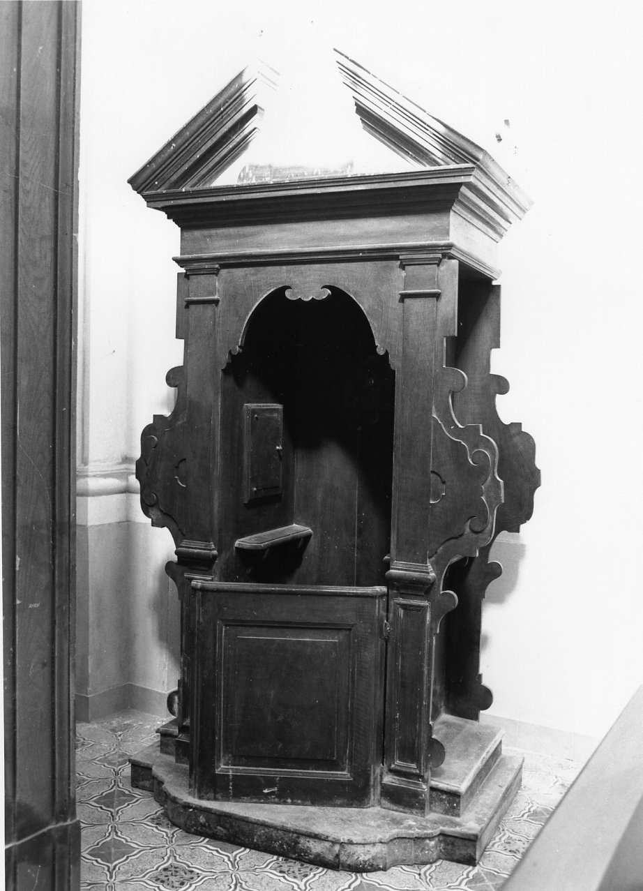 confessionale - bottega campana (fine sec. XIX)