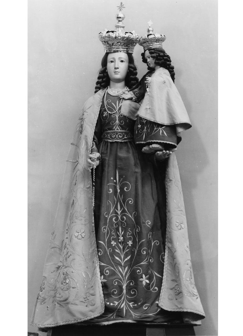 Madonna del Rosario (statua) - bottega napoletana (prima metà sec. XX)